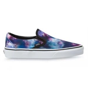 Vans Off the Wall galaxy slip on.